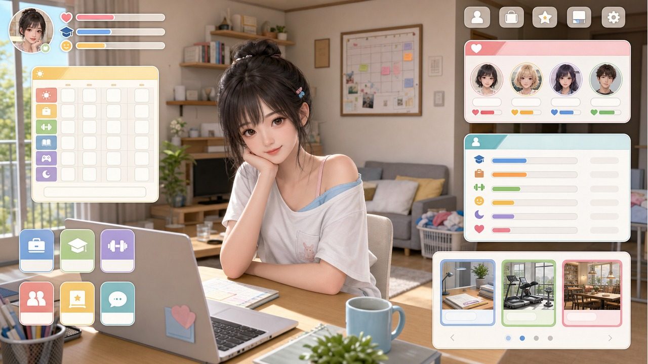 能干的后辈小葵酱 中文界面 内容截图 2